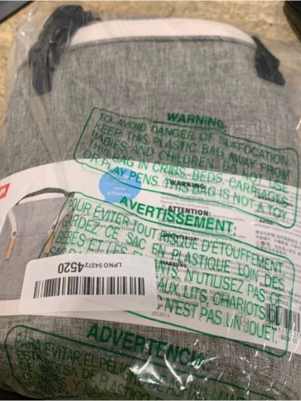 Skip Hop Gray bottle cooler Bag - Picture 2 of 2